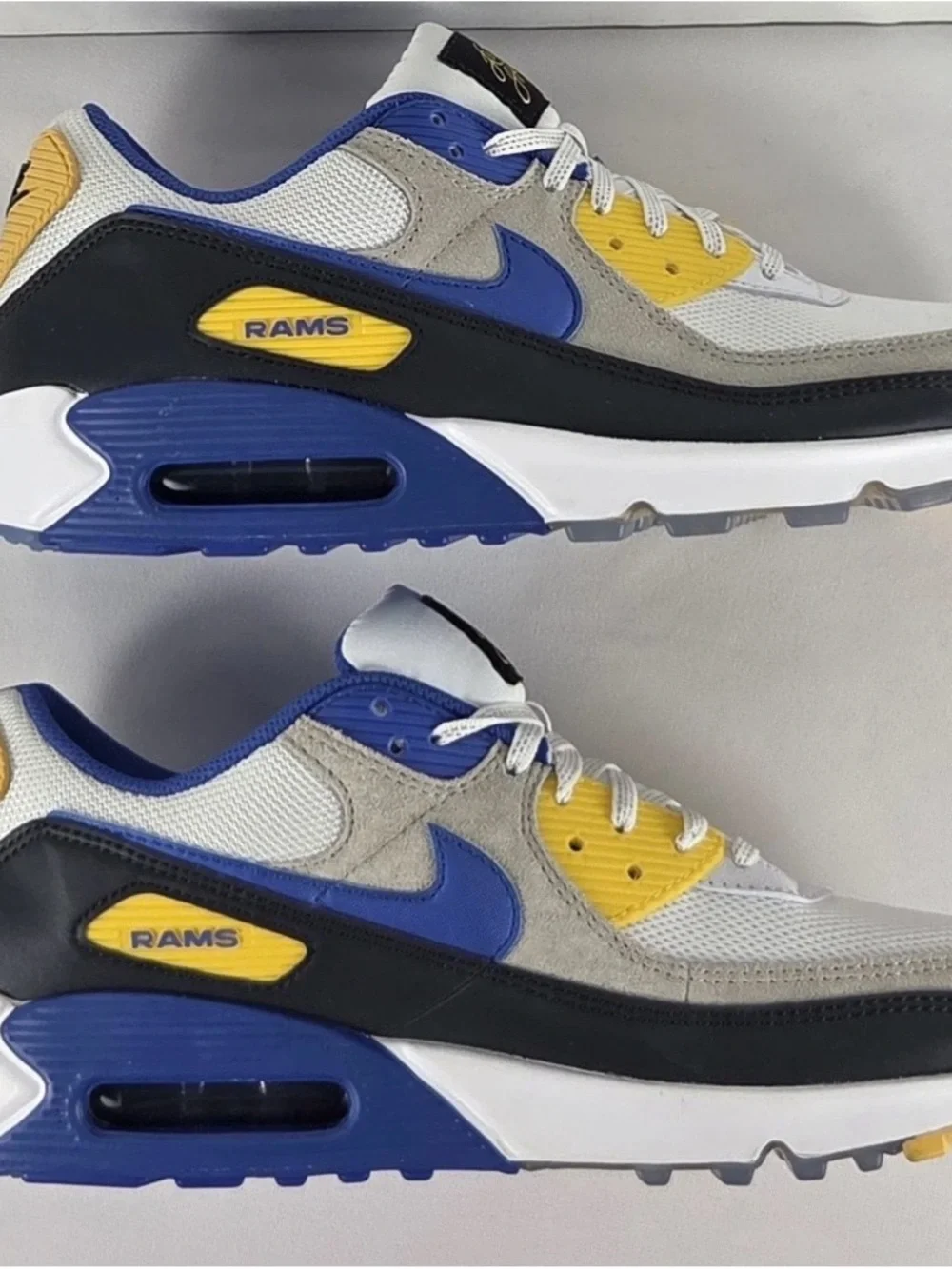 Nike Air Max 90 x NFL Los Angeles LA Rams Shoes II7587-100